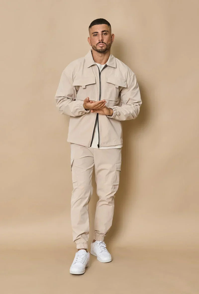 Cargo Track Suit hem