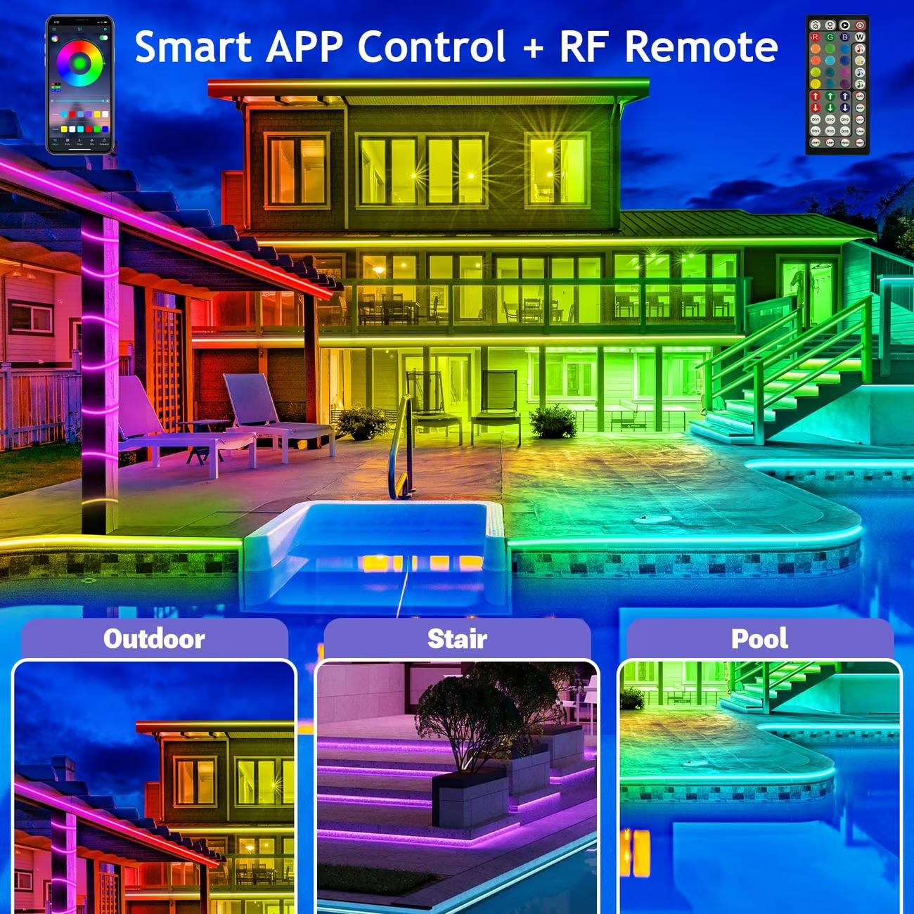 Smartlight Pro | Slimme Kleurrijke Buitenverlichting