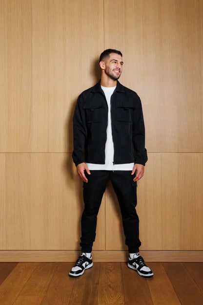 Cargo Track Suit hem